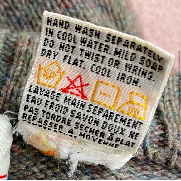 Vintage Fellini Wool Blend Crew Neck Sweater XL - Picture 5 of 13